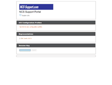 Tablet Screenshot of ncssupport.com